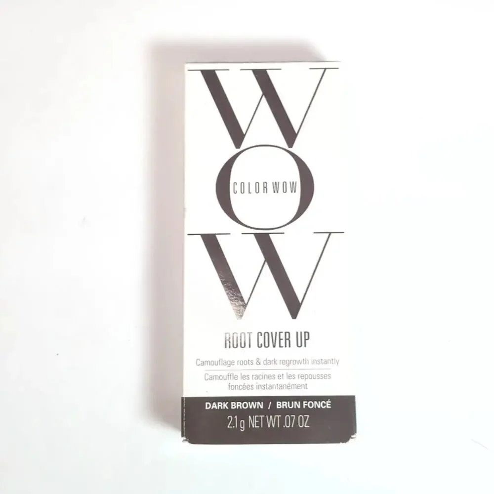 COLORWOW‎ Root Cover Up Dark Brown - New in Box .07oz Camouflage Roots